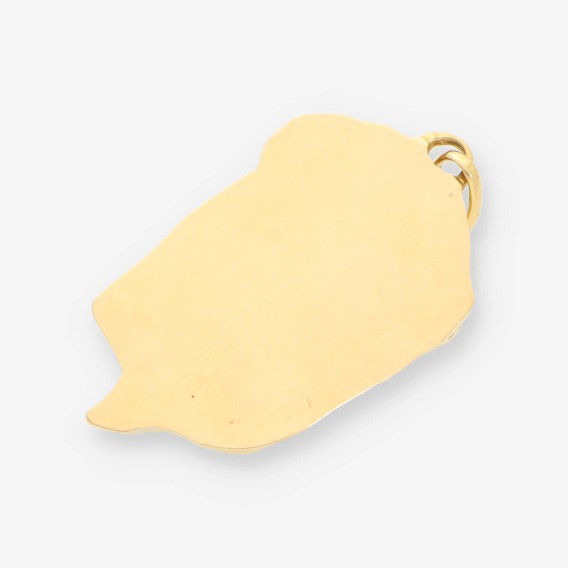 Colgante cara de Cristo oro