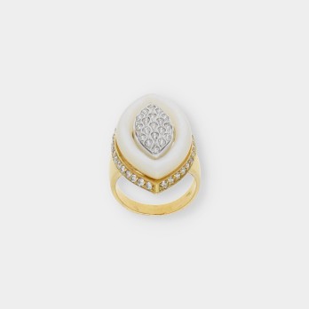 Anillo sello en oro 18kt 2
