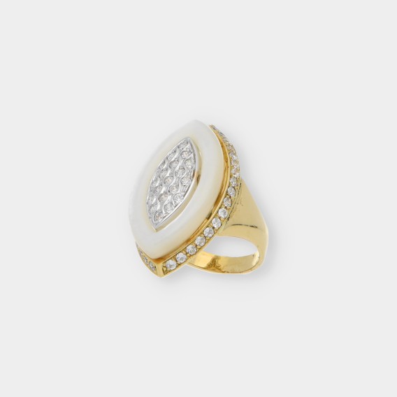 Anillo sello en oro 18kt