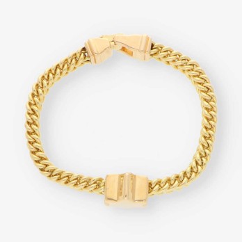 Pulsera estrella oro 2