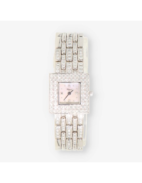 Reloj CHOPARD oro blanco y diamantes