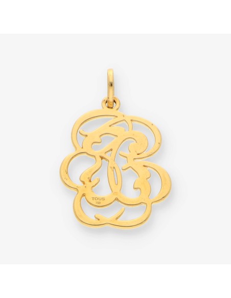 Colgante calado oro TOUS