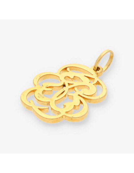 Colgante calado oro TOUS