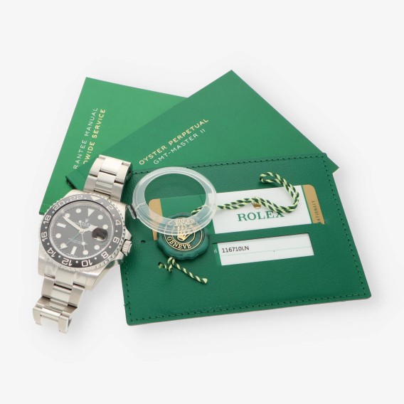 ROLEX GMT 116710LN NÂºN0776016