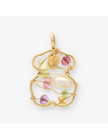 Colgante garabato oro TOUS