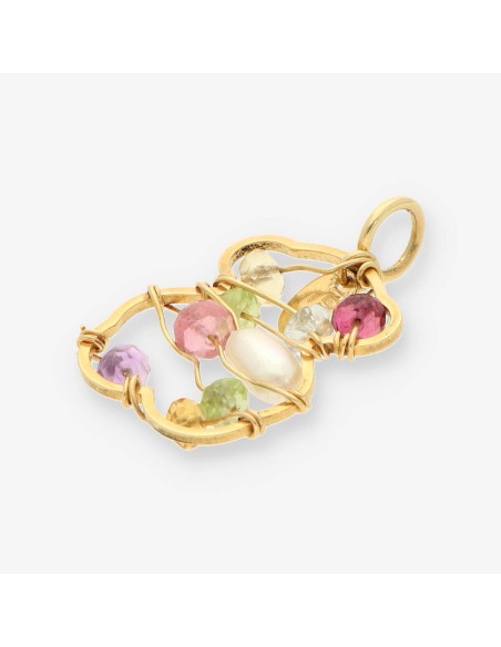 Colgante garabato oro TOUS