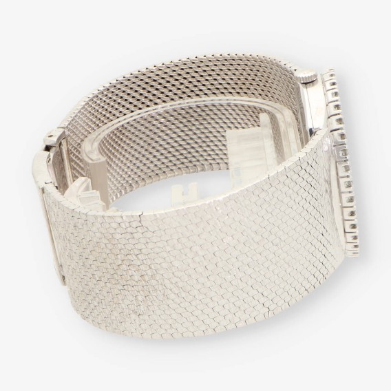 ROLEX Cellini oro blanco y bri